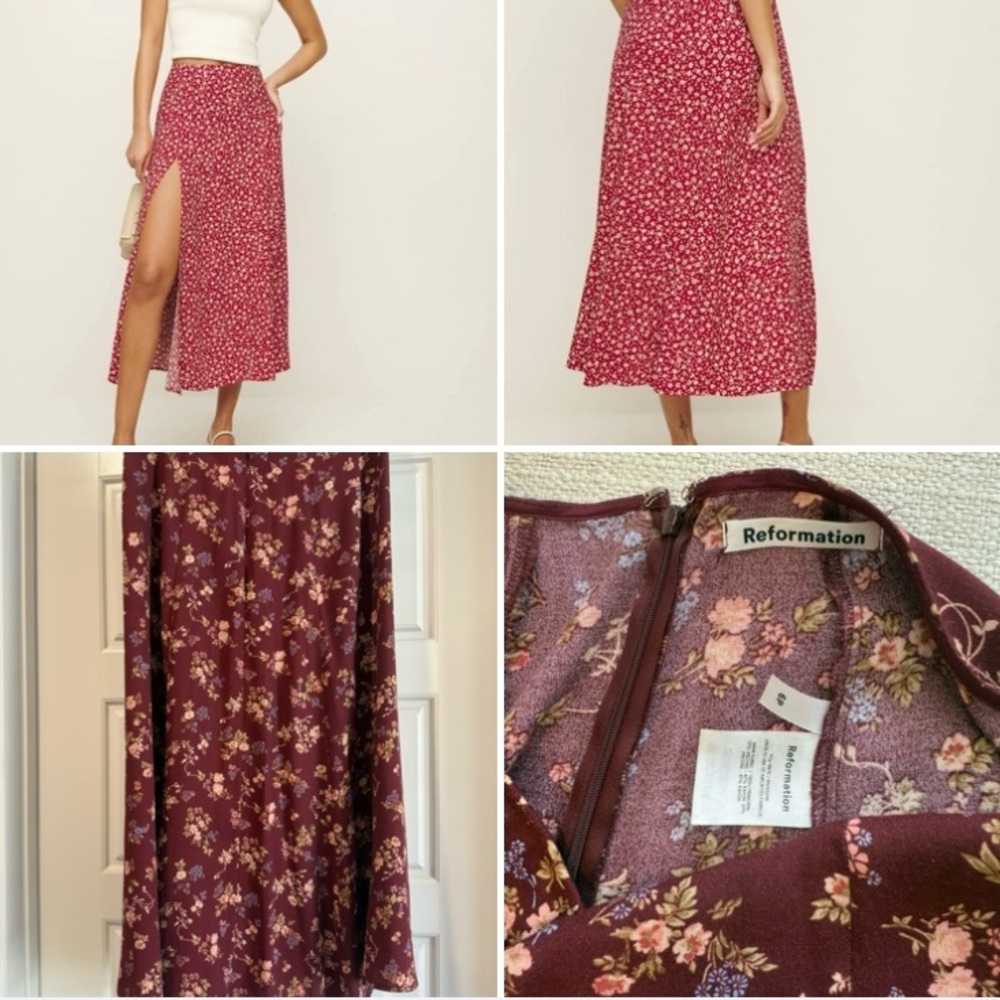 Reformation Zoe Skirt (Chantelle) 6P